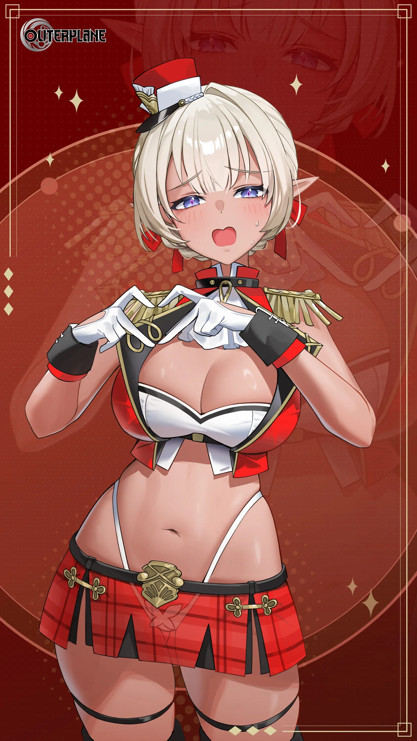 [Marching Star Hilde] Mobile Wallpaper