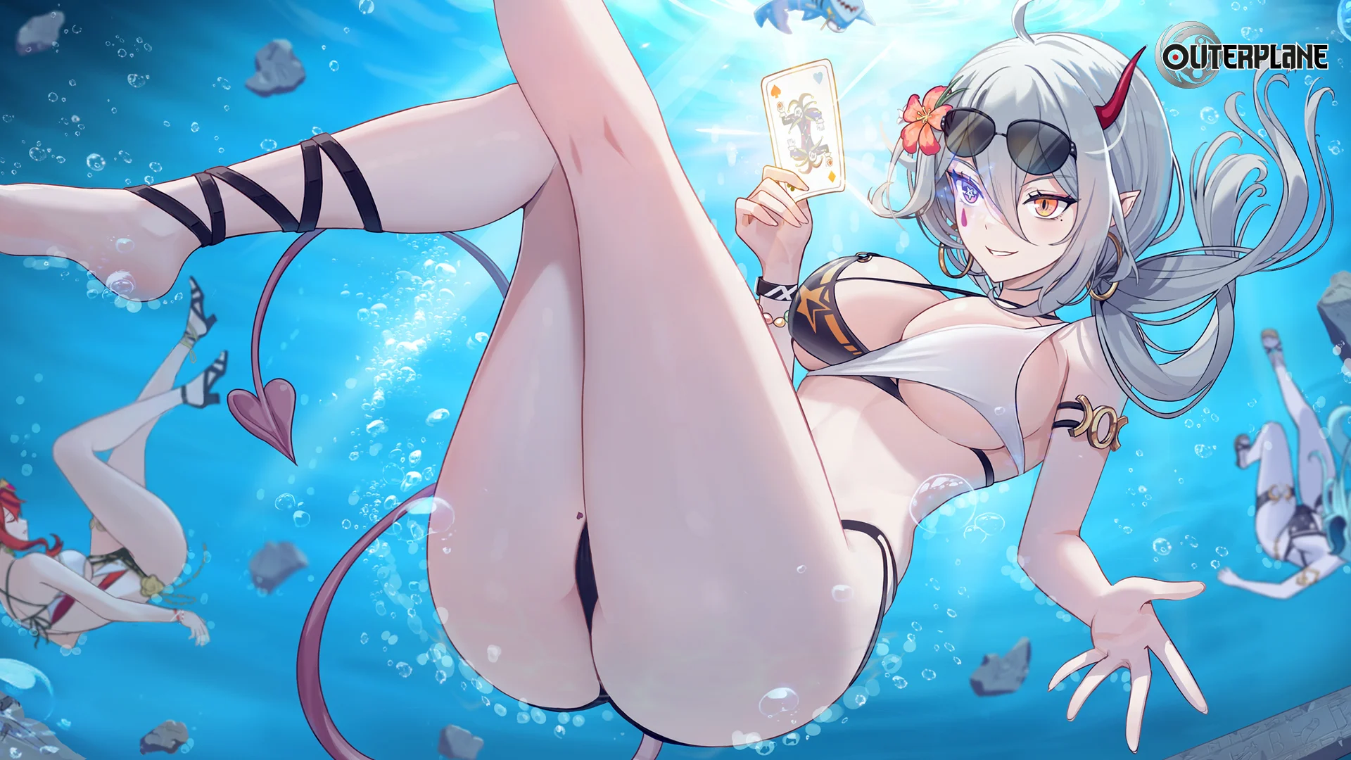 ✨[Splashing in the Sky, Iota World] PC wallpaper✨